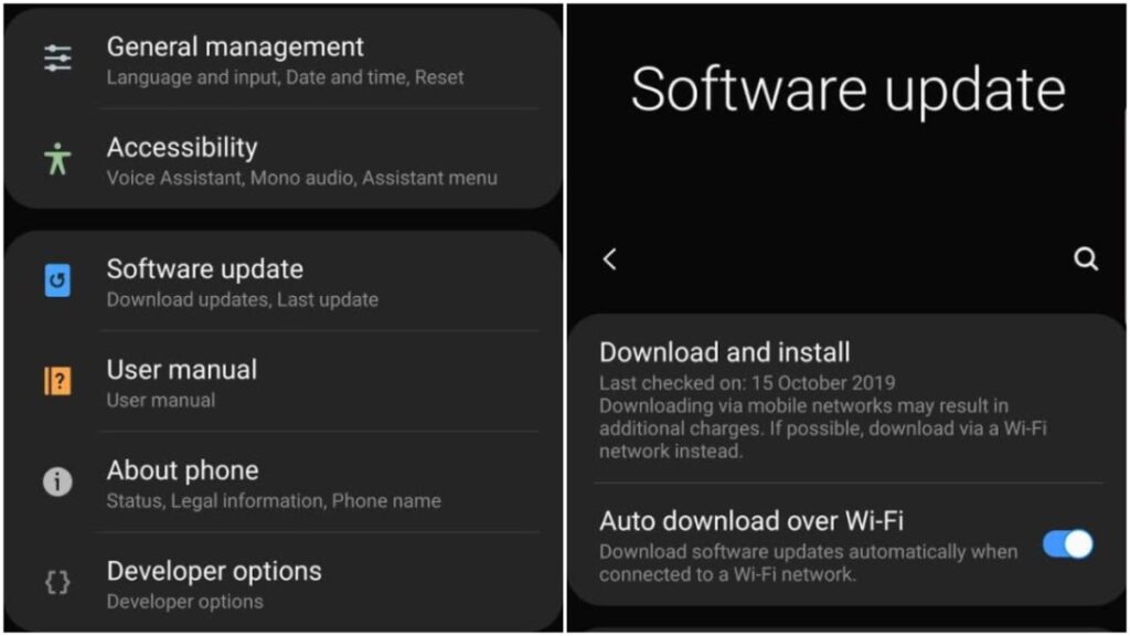 how to update android phone