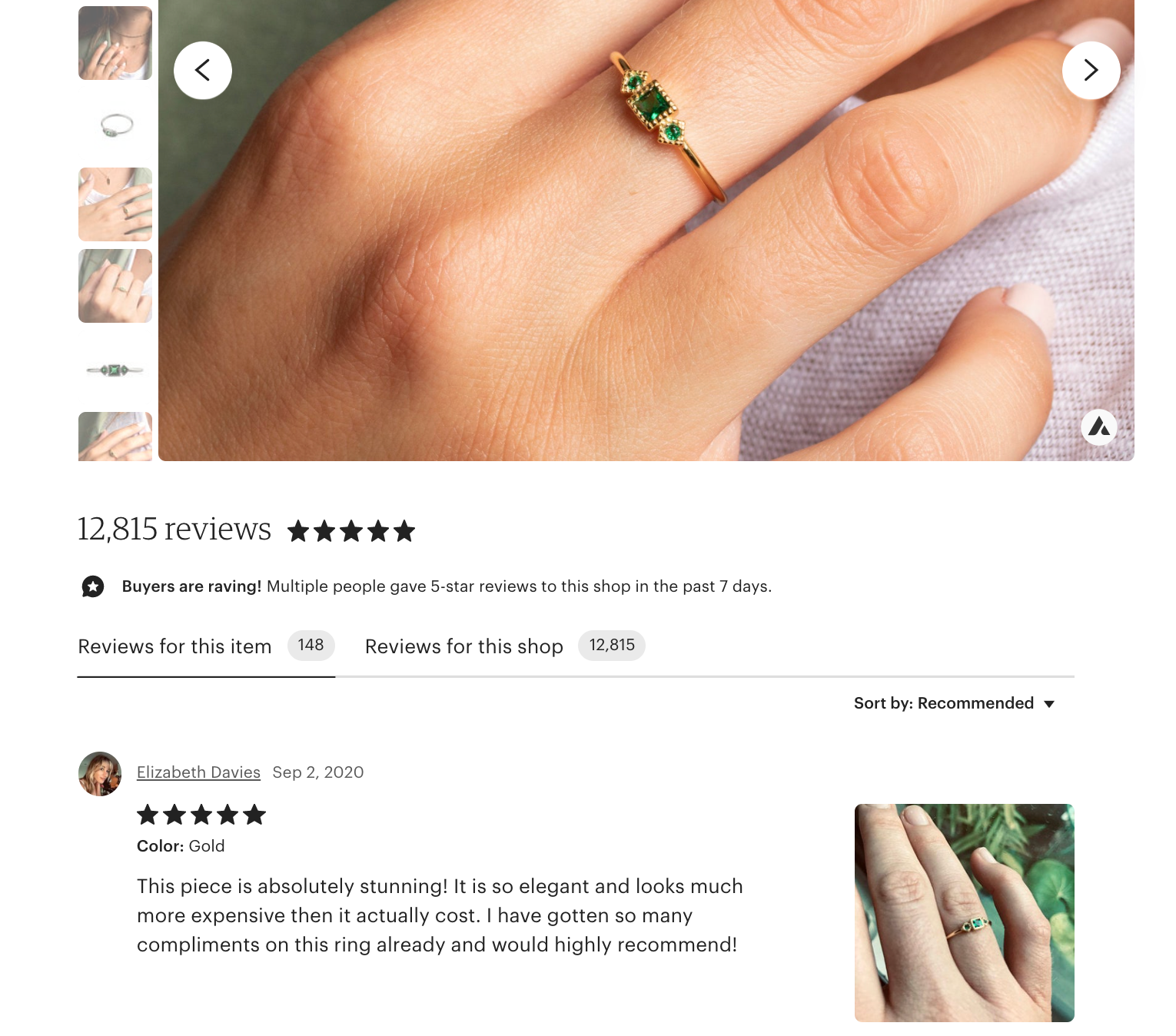 1 Etsy Review